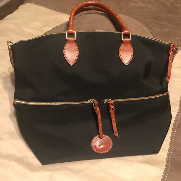 Nylon large pocket satchel Clearance